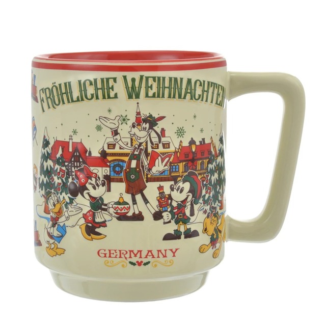 ミッキー＆フレンズ マグカップ World Showcase Germany Holiday 2,860円