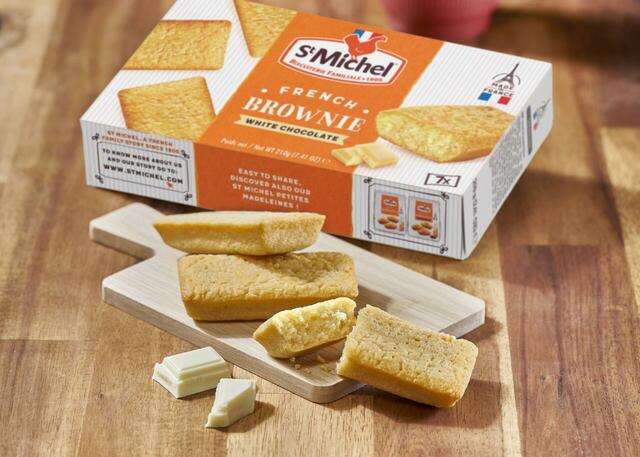 サンミッシェル　BROWNIE POCKET CHOCOLAT BLANC INTERNATIONAL 