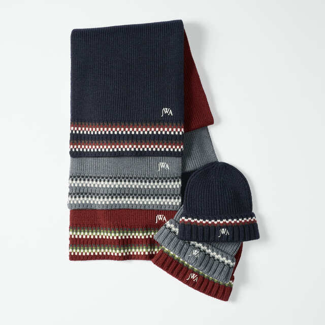 【UNIQLO and JW ANDERSON】「ヒートテックマフラー」¥2,990