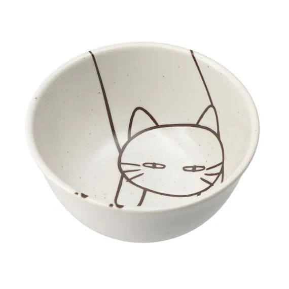 【ニトリ デコホーム】「小丼 カルエクレデコ(デコネコ ホワイト DI508)」699円