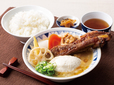 炙りスペアリブ豚汁定食