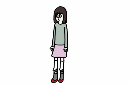 デカめ女子必見 高身長 を隠してカワイク見せるテクニック6パターン 1 2 バーグハンバーグバーグ通信 オモトピア