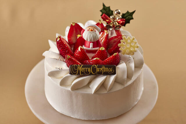 「クリスマス生デコレーションケーキ」<価格:4,000円/5,000円/6,000円>【【予約必須】限定100台!ホテルパティシエが作る「4種類のクリスマスケーキ」と「シュトーレン」♪】