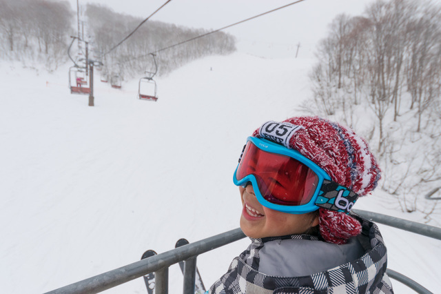 だんだんリフトが苦行に……｜かぐらスキー場
