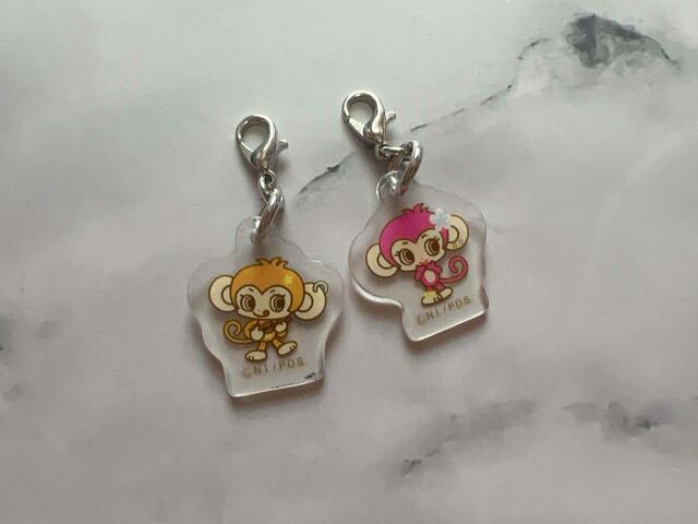 1点につき2つのチャーム入り