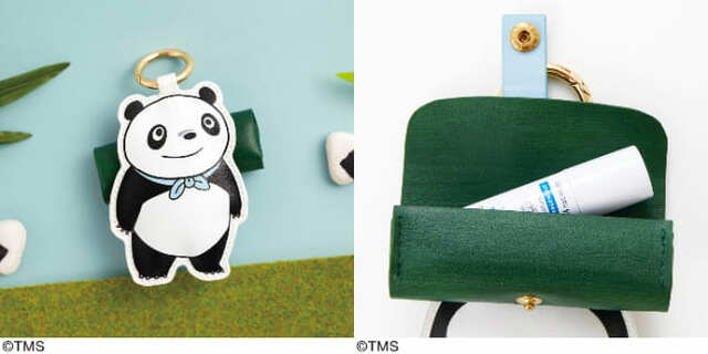 【フェリシモ×パンダコパンダ】「パンダコパンダ　まちぶせパンちゃんの竹筒風リップケース」￥3,300