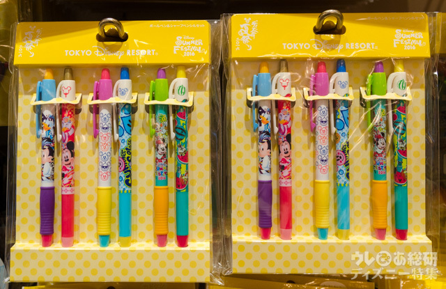東京ディズニーランド「ディズニー夏祭り」、東京ディズニーシー「ディズニーサマーフェスティバル」2016年スペシャルグッズ