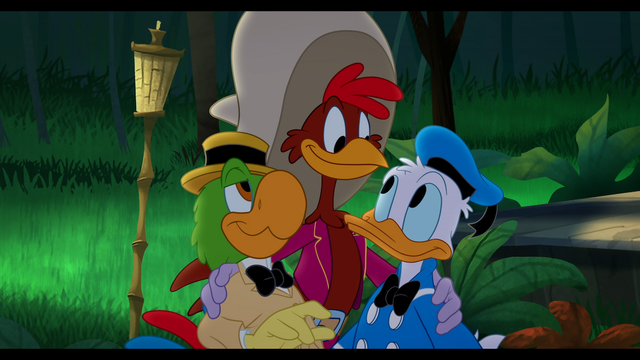 『三人の騎士の伝説』ドナルドダック ホセ・キャリオカ パンチート