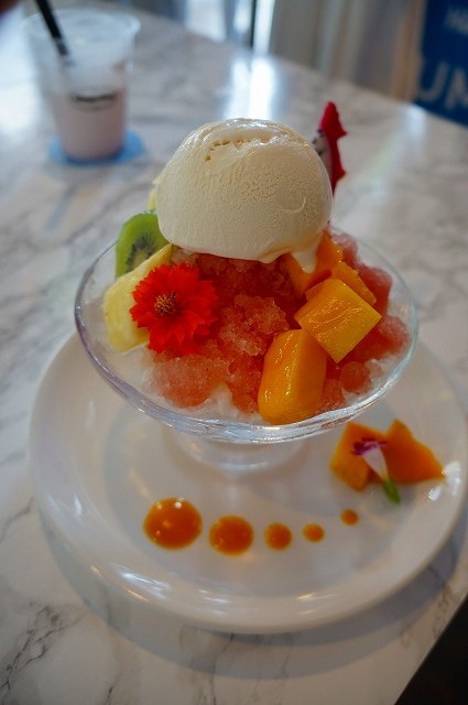 ハイビスカスグラニテ880円＠ハーゲンダッツサマーテラス