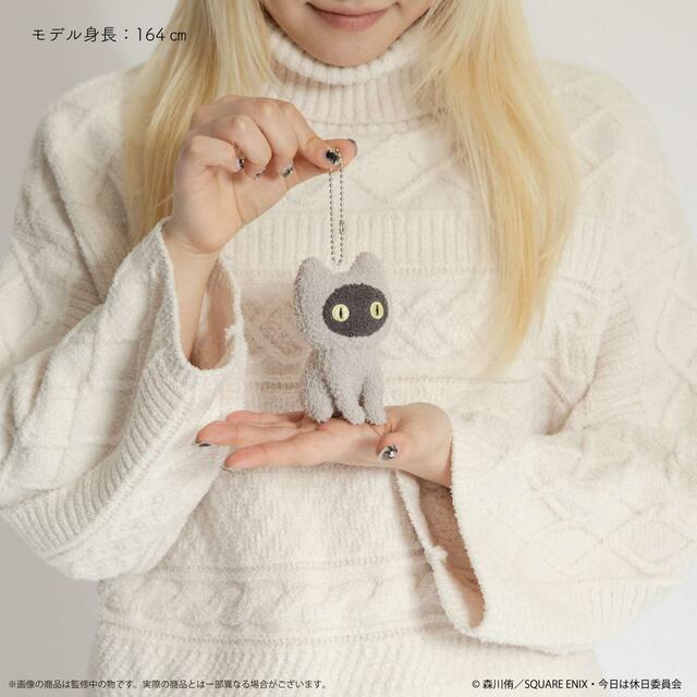 【C018のもこもこキーホルダー】〈素材〉表地：ポリエステル100% 中綿：ポリエステル100%〈サイズ〉全長11cm