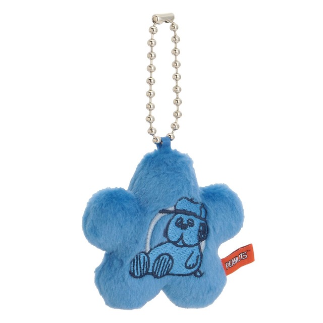 【マリークワント×PEANUTS】MARY QUANT × PEANUTS™ デイジーマスコット キーホルダー(ホワイト/ベージュ/イエロー/ブルー)各¥3,300（税込み）
