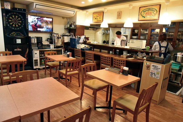 グリル幸咲き　内観