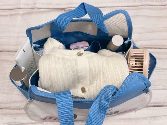 細かいものも整理しやすく、バッグとしての使い勝手も優秀!