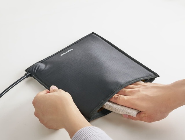 【アイリスオーヤマ・ポケットシェフ】お手入れは拭き取るだけ