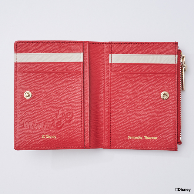 折財布 22,000円|サマンサタバサ「ミニーマウス」コレクション