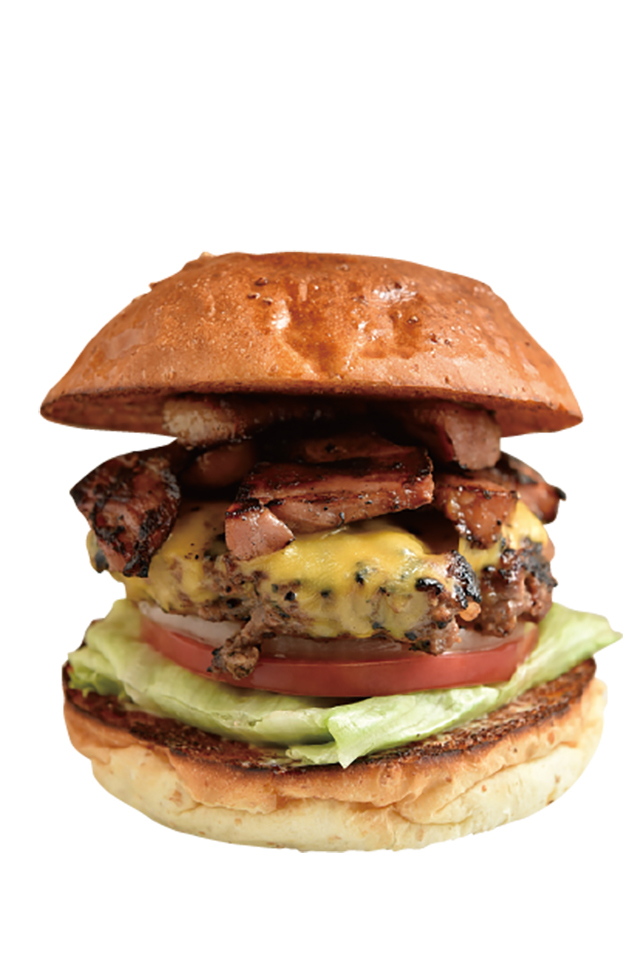 ONI BACON CHEESE BURGER　1600円｜FELLOWS