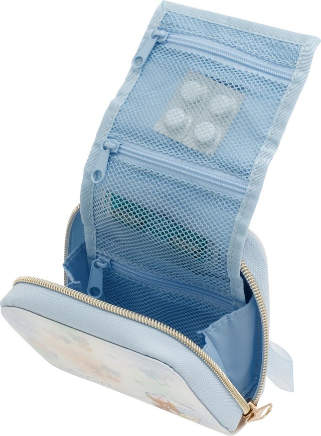 【雨のち晴れのリラックマ】常備薬を入れておくのにぴったりな「サプリメントポーチ」