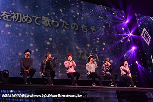 「VIXX 1st Fan Meeting in Japan ～ST★RLIGHT～」　©2014 Jellyfish Entertainment & CJ Victor Entertainment, Inc
