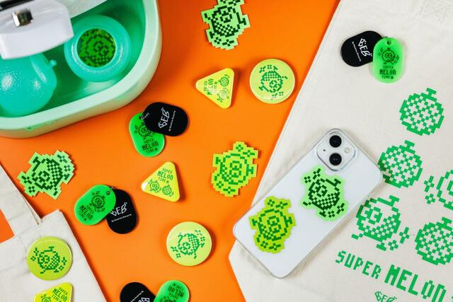 【BEB5土浦】メロンガチャ　まるごとクリームソーダが当たるかも