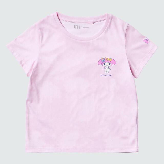 ユニクロ GIRLS サンリオキャラクターズ クロップドUT ¥990