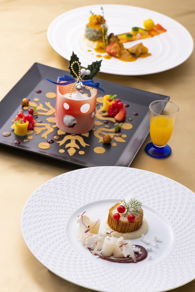 “ディズニー・クリスマス”スペシャルディナー シルバーノエル｜東京ディズニーシー・ホテルミラコスタ「オチェーアノ」
