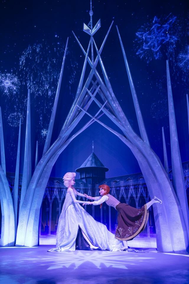 東京ディズニーシー「ファンタジースプリングス」内「アナとエルサのフローズンジャーニー」