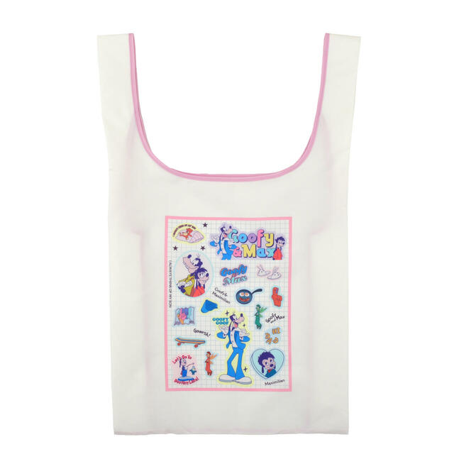 グーフィー＆マックス ショッピングバッグ・エコバッグ ポーチ入り GOOFY BIRTHDAY 1,800円
