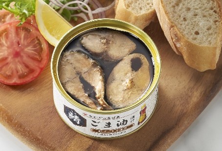 かどやのさば缶 鯖ごま油漬け