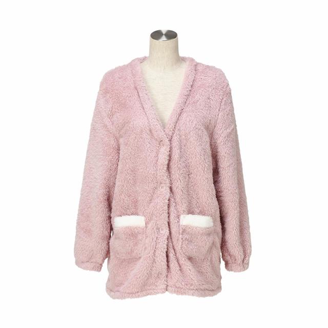 サンゴフリース カーディガン