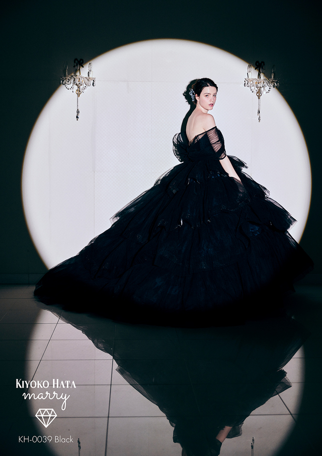 KIYOKO HATA（キヨコハタ）×marry（マリー）新作ウェディングドレス　KH-0039_Black