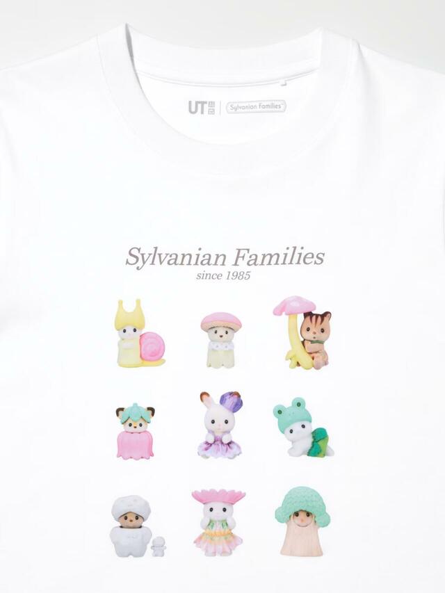 グラフィックTシャツ 1,500円｜ユニクロ「シルバニアファミリー UT」