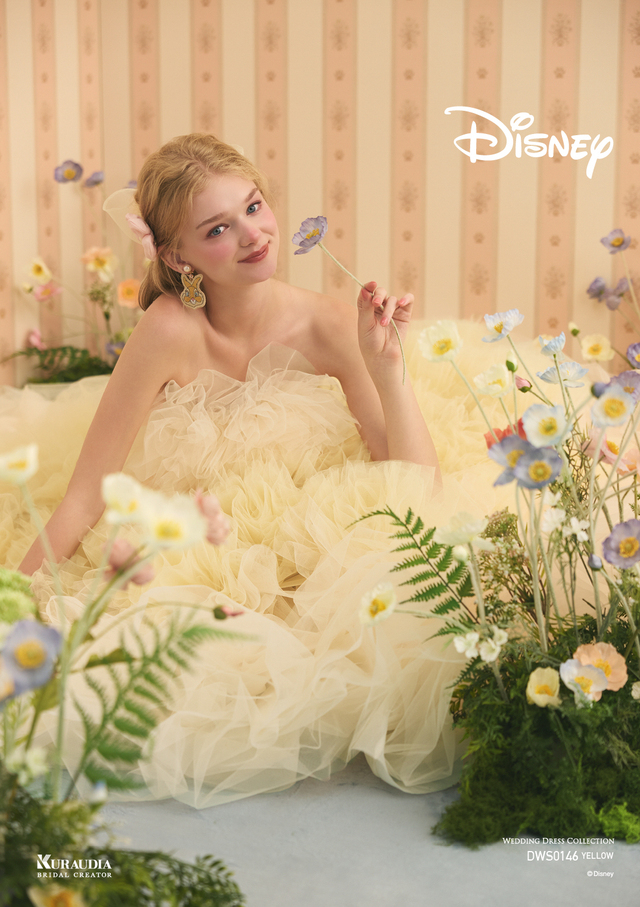 クラウディア「ディズニーウェディングドレス」12thコレクション © Disney
