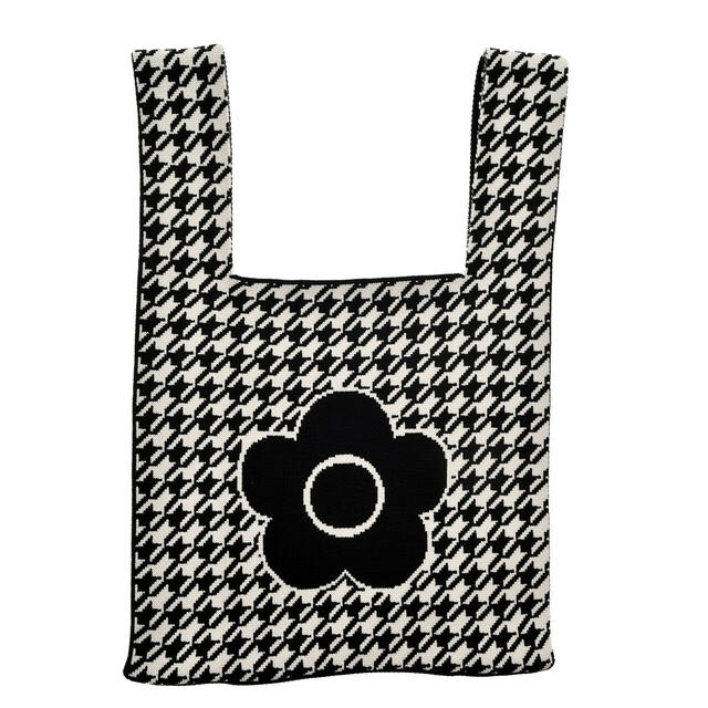 【MARY QUANT】ミニー トートバッグ ニット Minnie Collection 3,900円