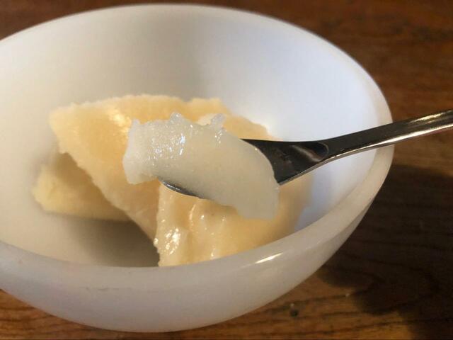 【カルディ 凍らせて白桃あいす】ジューシーな白桃の美味しさが存分に味わえる