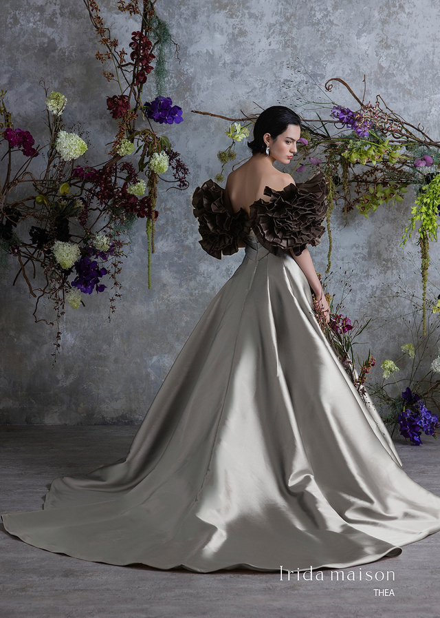 クラウディア|「Irida maison(イリーダメゾン)」新作ウェディングドレス|IM-0046_Gray