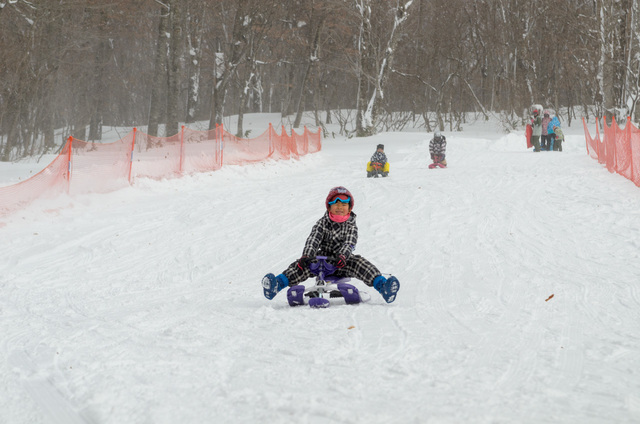 雪遊び・ソリ遊び専用エリア「たんばランド」｜たんばらスキーパーク