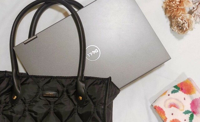 【整理整頓できる仕切りつき！ 23区 超軽量キルティングトートバッグ】