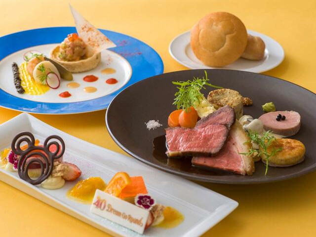 スペシャルコース 7,000円｜東京ディズニーリゾート40周年“ドリームゴーラウンド”スペシャルメニュー