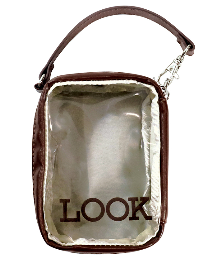 「おでかけクリアポーチ（LOOK）」＜税込1,200円＞【「いっしょに！Smile Switch！遠征！スマイルスイッチ部！」が札幌に上陸】