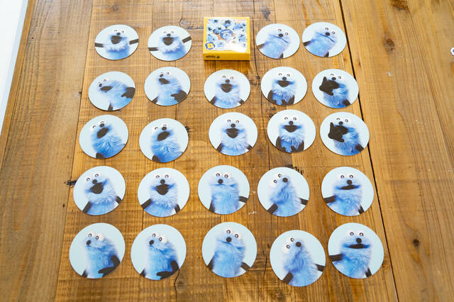 D賞 パペットスンスン 絵あわせカード