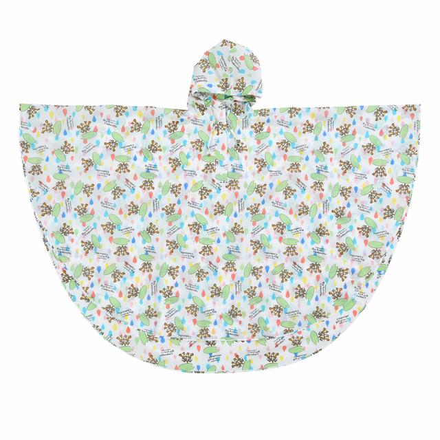 ポーチ付きレインポンチョ 4620円