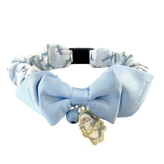 【mofusand】「mofusand ペット用リボン」サメにゃん　￥660