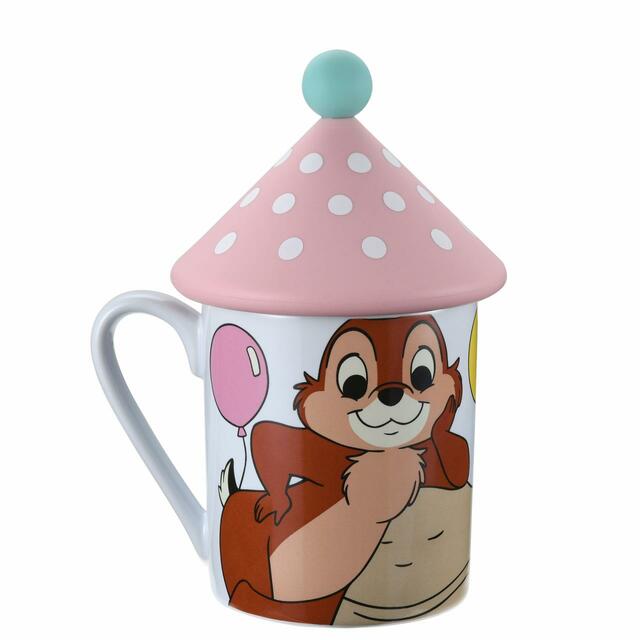 チップ&デール マグカップ ふた付き CHIP ‘n DALE 80 years|2,640円