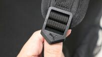 【PUMA　Buzz バックパック】ショルダーベルトのアジャスターにもPUMAマークがあしらわれています♪