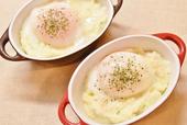 チョイ足しレシピ『ポテトポタージュのエッグスラット風』