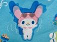 マイメロはハートのサングラスを着用。伸びをしたポーズがかわいい〜!