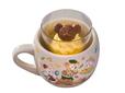 サツマイモプリン、スーベニアカップ付き｜1,200円｜「ダッフィー＆フレンズのオータム・ストーリーブック」スーベニア付きメニュー｜販売店舗：東京ディズニーシー「ケープコッド・クックオフ」｜発売日：2023年9月7日（木）