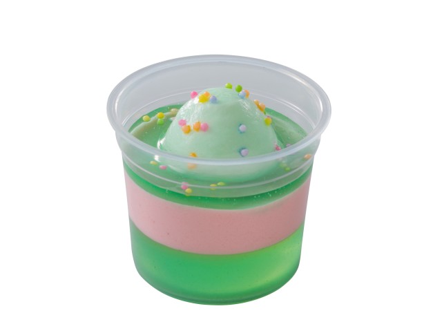 「ダッフィー＆フレンズのビューティフル・レイニーデイズ」ヨーグルトムース＆ライムゼリー