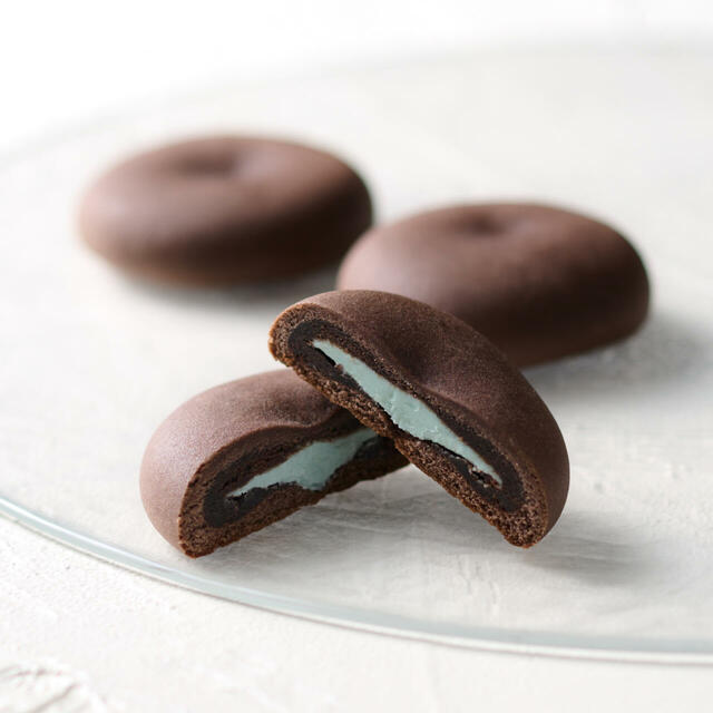 チョコミントまんじゅう 規格：3個 税込価格：¥390