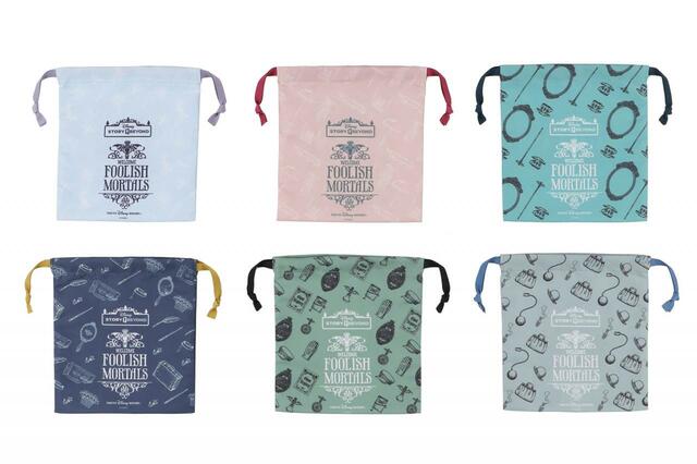 きんちゃく 1,000円|サイズ:(1個あたり)縦約19×横約18cm|東京ディズニーリゾート「ディズニーストーリービヨンド」グッズ|販売店舗:東京ディズニーランド「キングダム・トレジャー」|発売日:2023年1月26日(木)